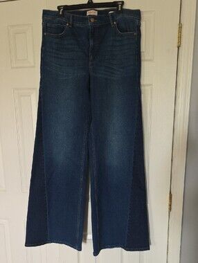 sofia by sofia vergara Dark Blue Wide-Leg Jeans